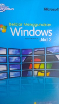 Image of Belajar MEnggunakan Windows Jilid 2